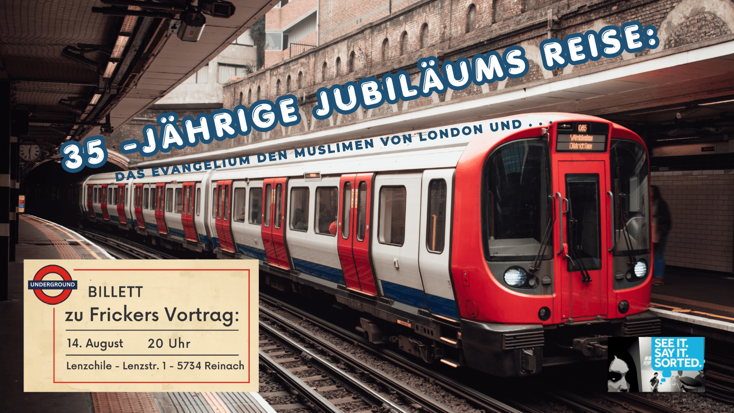 Flyer Frickers Vortrag 14. August